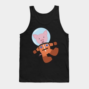 Pig in space suit Tank Top